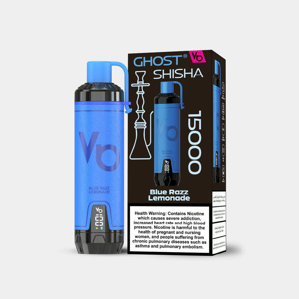 Vapes Bar Ghost Shisha 15000 Puffs Disposable Vape